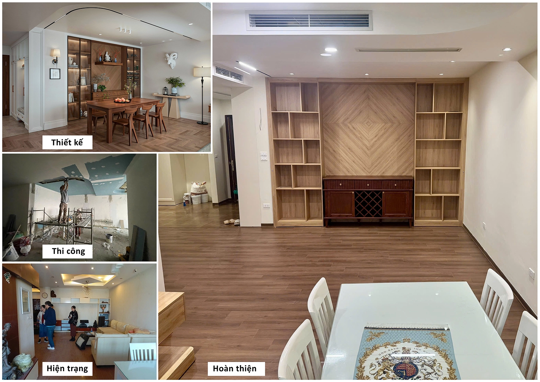 Thi công nội thất 249A Thụy Khuê
