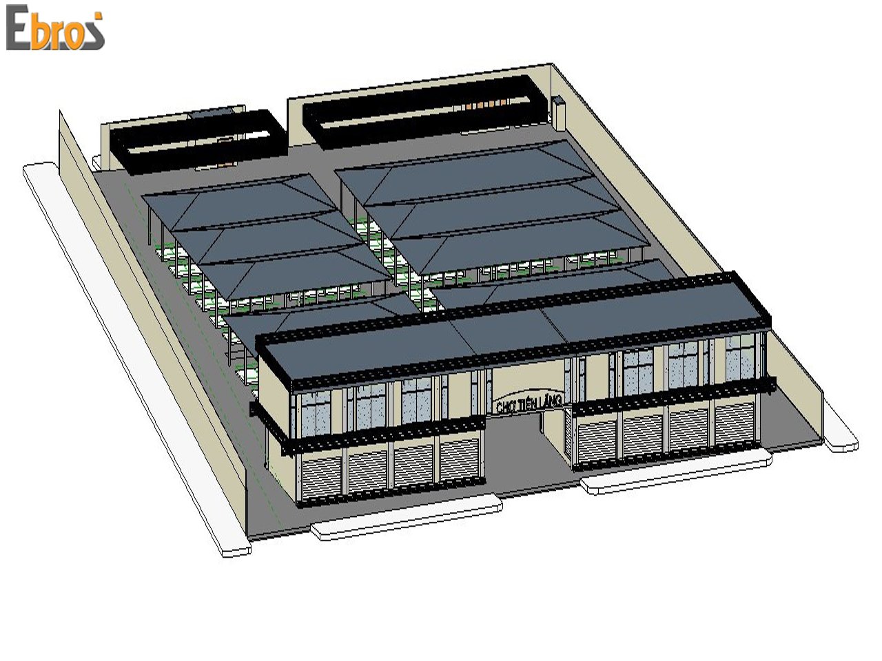 Kiot chợ Tiên Lãng